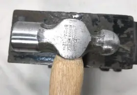 BP12A BLUE POINT Ball Peen Hammer Wood Handle Solid