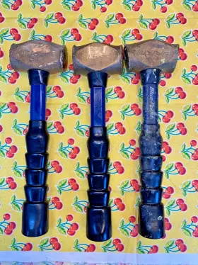 HBR25 BLUE POINT Fiberglass Mallet Hammers Sparking