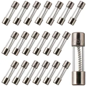 BJ-SBF250-3A BOJACK Slow Blow Fuses Pack Volt Glass Tube