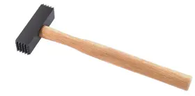 784497055247 BON Toothed Hammer Wood Handle