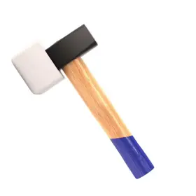 726084812727 BON TOOL Rubber Paver Sledge Wood Handle
