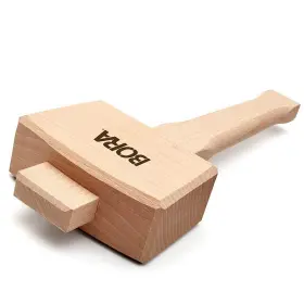 814000012808 BORA Wooden Mallet Balanced Beechwood Tha #2