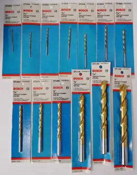DTJ020 BOSCH Drill Bit Set Titanium Coated