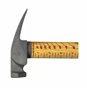 085002847228 BOSS HAMMER Hickory Handle Milled Titanium #2