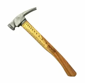 085002847228 BOSS HAMMER Hickory Handle Milled Titanium