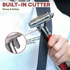 262385650164 BOULDER TOOLS Car Window Breaker Tool Safety #3