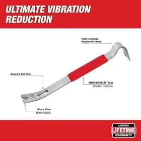 48-22-9022-48-22-9035 MILWAUKEE Milled Framing Hammer Pry Bar #2