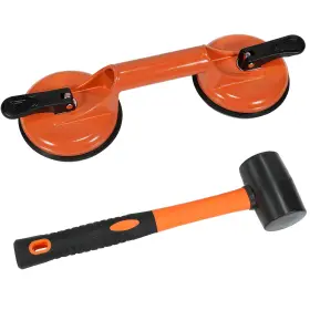 744110950519 FLOATING Floor Gap Fixer Suction Cup Tool Rubber