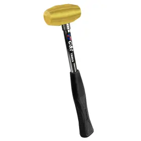 T1-16 C-T Solid Sparking Hammer Pvc Handle