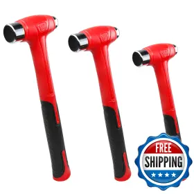 B0CFQL2Y6S C-T Ball Peen Hammer Set Fiberglass Handle Steel
