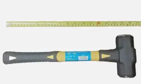 IHAS0 CAL HAWK Powder Coated Fiber Glass Handle Sledge Hammer