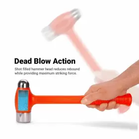 886352101066 CAPRI TOOLS Blow Ball Peen Hammer #2
