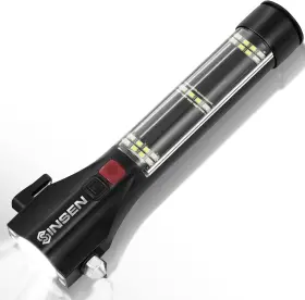 726084648265 CAR HOME Safety Hammer Flashlight Tactical Tool