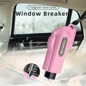 SA00030F-M CAR HOME Safety Hammer Window Glass Breaker Cutter #3