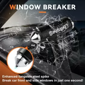 SA0009 CAR HOME Escape Tool Window Breaker Seatbelt Cutter #2