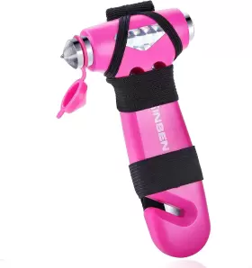 SA0040 CAR HOME Safety Hammer Window Breaker Seatbelt Cutter