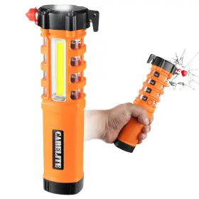 791280463516 CARELITE Emergency Car Flashlight Seatbelt Led