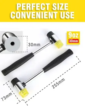 RM-30 CATXNY Rubber Mallet Hammer Tool Double Faced Tapping #2