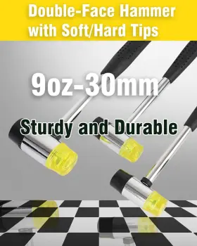 RM-30 CATXNY Rubber Mallet Hammer Tool Double Faced Tapping #3