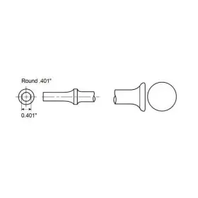 015451051839 CHICAGO PNEUMATIC Smoothing Hammer Chisel #2