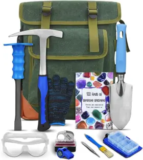 GE01 CKJSJ Geological Hammer Chisel Set Kit