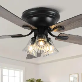 5215 CNCMTIGER Ceiling Fan Flush Mount Chandelier Antique Led 5215 CNCMTIGER Ceiling Fan Flush Mount Chandelier Antique Led