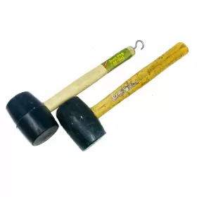 9460 COGHLANS Tent Peg Rubber Head Mallets Wood Handle
