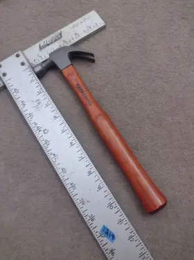 38128 CRAFTSMAN Claw Hammer Wood Handle Woodworking
