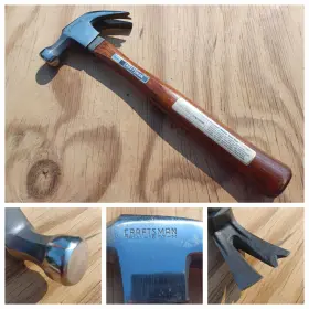 38141 CRAFTSMAN Sears Permabond Curved Claw Hammer