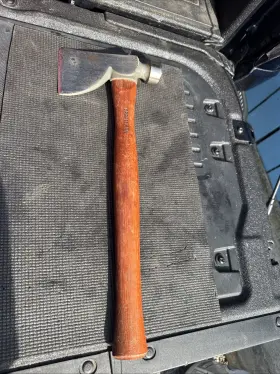 48286 CRAFTSMAN Nos Ugly Sears Hatchet Hammer Wood Handle