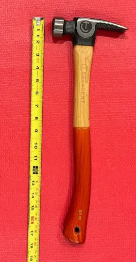 445018875852 CRESCENT Wood Milled Framing Hammer Magnetic