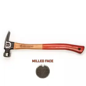 445031522597 CRESCENT Wood Milled Framing Hammer