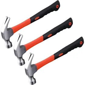 N1-60375 CTROWELPRO Claw Hammer Fiberglass Handle Carbon Fra