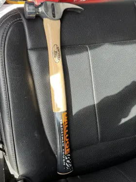 222-D5 DALLUGE Framing Hammer Wood Handle Steel Head