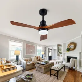 H619-48B DEARNOW Wooden Ceiling Fan Remote Control