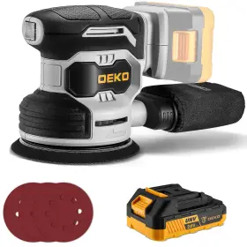 DKPDDSA20VA1-K1UL-GYAZ DEKOPRO Cordless Random Orbit Sander