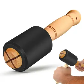 MC-3 DELENIUS Wood Carving Mallet Slip Urethane Head Hammer