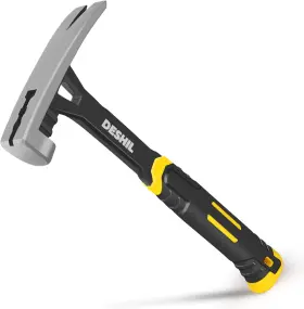 T10-Z DESHIL Straight Claw Fiberglass Handle Forged Hamme