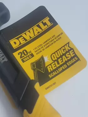 DWHT51387 DEWALT Tools Scalloped Steel Campers Axe #2
