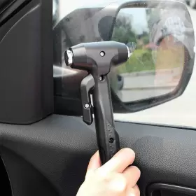 708223045203 DIOCHE Handle Function Car Safety Hammer Window #3