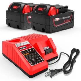 N12-18C DJSANU Battery Pack Milwaukee Dual Port Charger