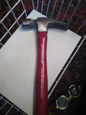 40519 DRIVEMASTER Forged Hammer American Hickory Handle