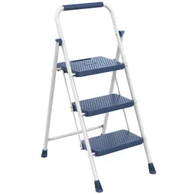 HJ3SE-BT3S-BU DUMOS Step Ladder Stool Calm Anti Slip