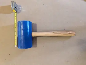 28113 EASTWOOD Round Mallet Fabrication Hammer Head #3