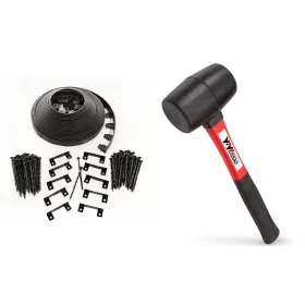 B0BK4J749H EASYFLEX Dig Landscape Edging Yiyitools Mallet Kit