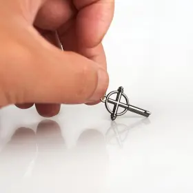 078869260750 ECBANLI Escape Bracelet Cross Round Handcuff Key #3
