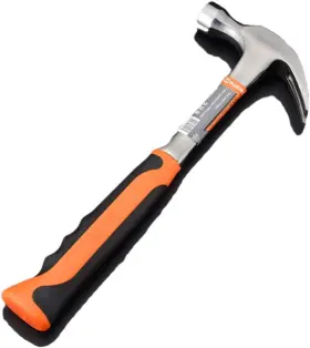 445017426468 EDWARD TOOLS Harden Forged Steel Claw Hammer Pro