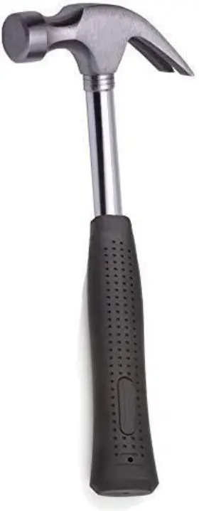 758913612666 EDWARD TOOLS Harden Claw Hammer Solid Tubular Fi