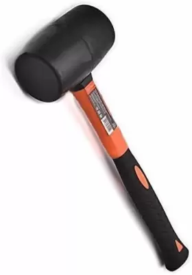 758913612765 EDWARD TOOLS Rubber Mallet Hammer Eco Head Camp