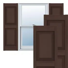 LP2S14X07500FB EKENA MILLWORK Panel Shutters Raised Federal